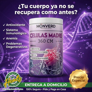 MONVERD – CÉLULAS MADRE 360 CM (Polvo 500g)