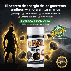 MACA NEGRA (Polvo 500g)