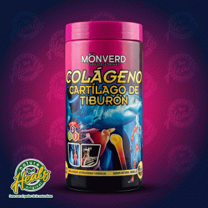 MONVERD – COLÁGENO CARTÍLAGO DE TIBURÓN (Polvo – Sabor Vainilla)