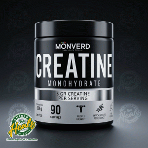 MONVERD – CREATINE MONOHYDRATE (Polvo – 90 Servicios)